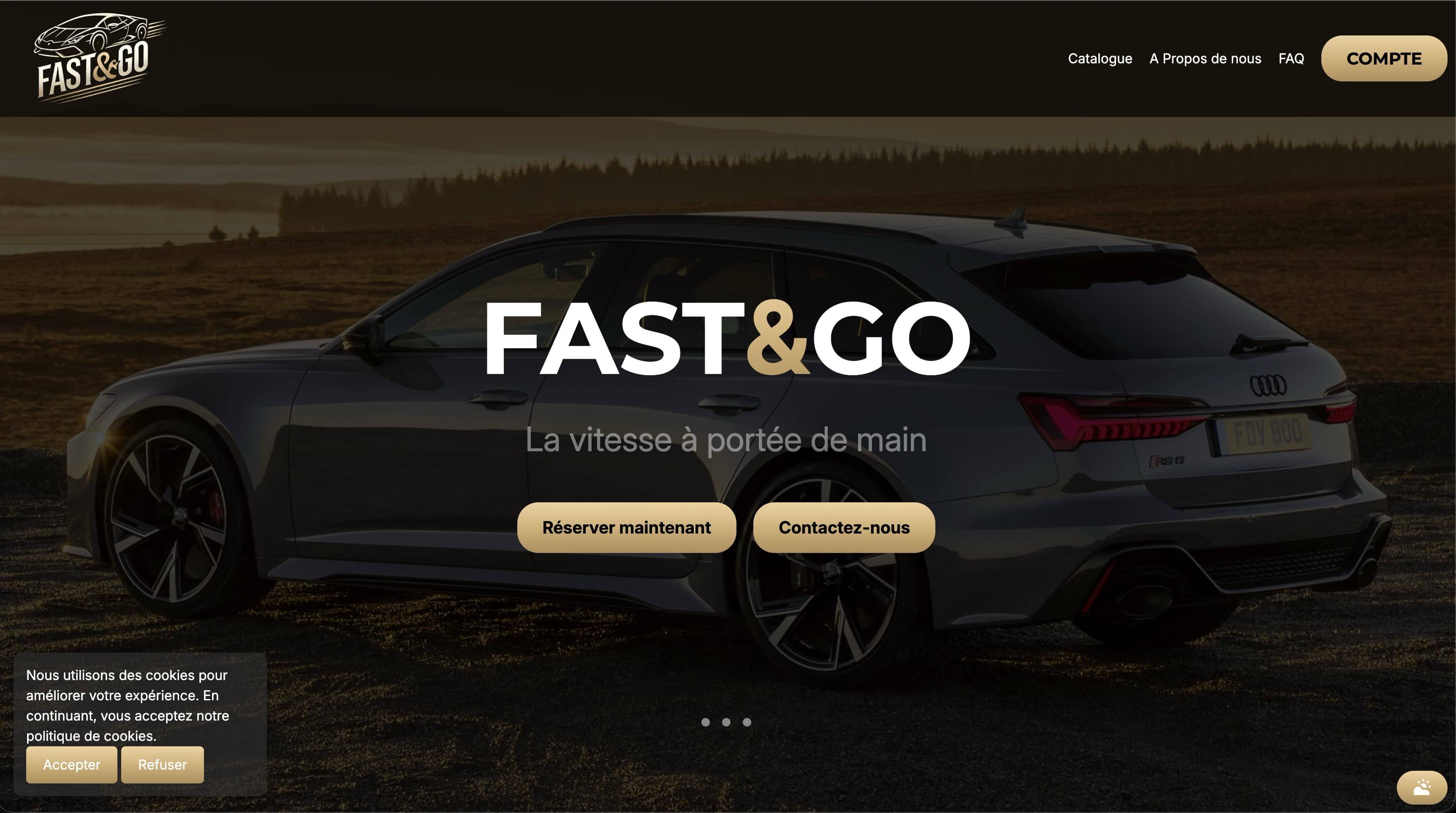 Image principale pour le projet Fast & Go